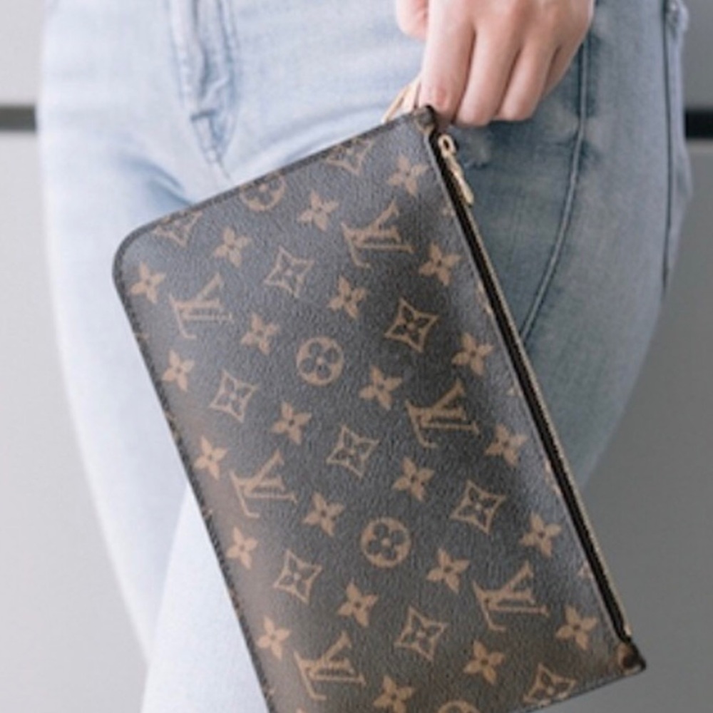 Authentic Louis Vuttion wristlet